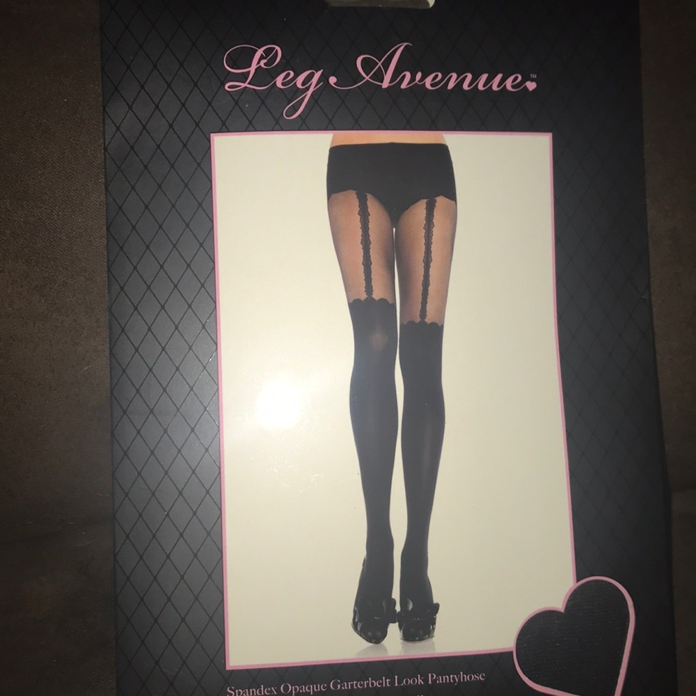 Leg Avenue GarterBelt Look Pantyhose
